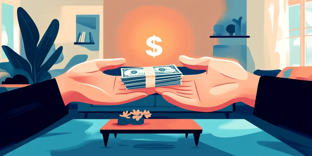 Cash Payment for selling your house